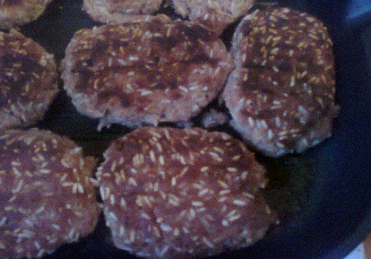 kotlety mięsno-ryżowe foto