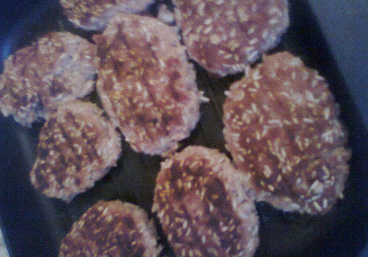 kotlety mięsno-ryżowe foto