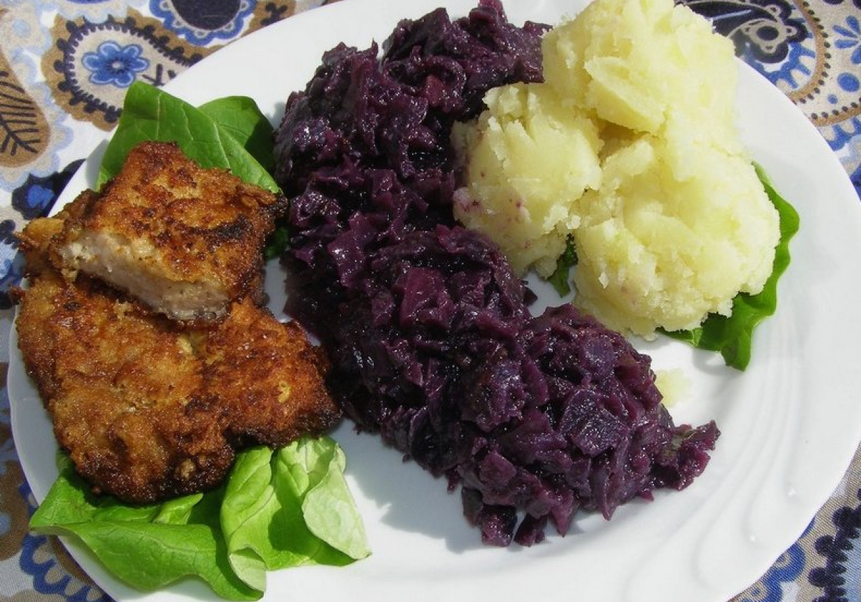 Kotlety schabowe w marynacie majonezowej z pieprzem ... foto
