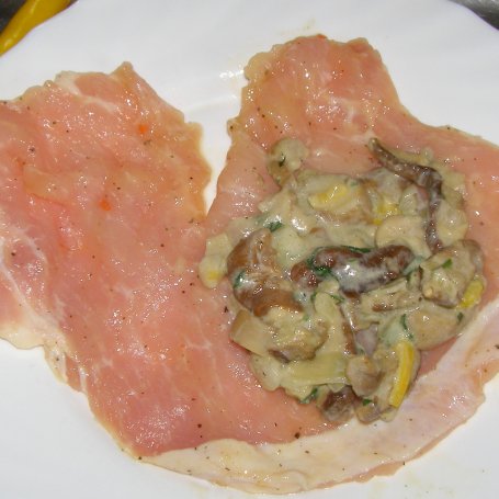 Krok 5 - kotlety schabowe z prawdziwkami... foto