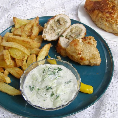 Krok 8 - kotlety schabowe z prawdziwkami... foto