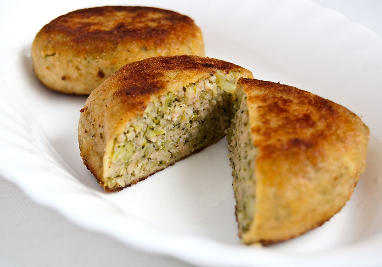 Kotlety sojowo-brokułowe foto