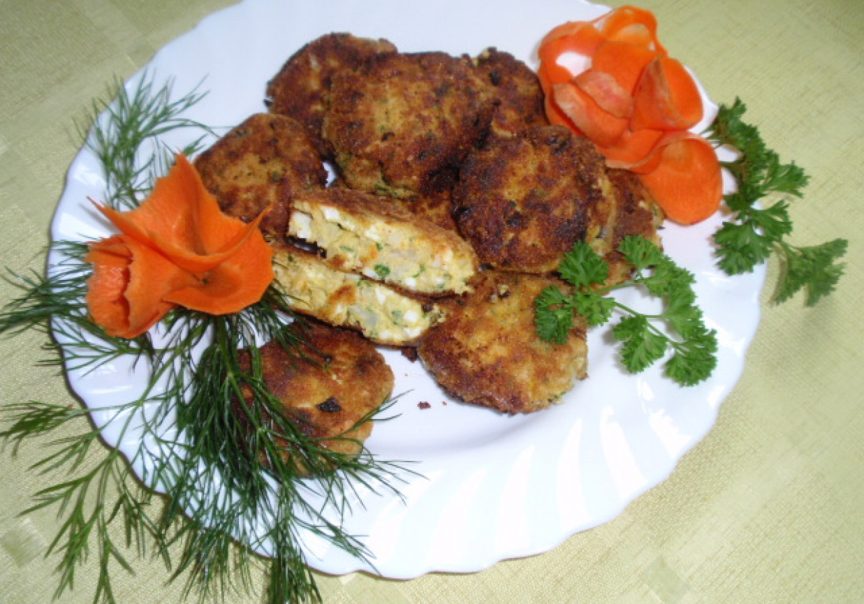 Kotlety z kalafiora z jajkiem foto