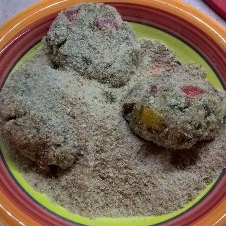 Krok 2 - Kotlety z kaszy bulgur foto