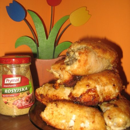 Krok 4 - Kotlety z pieczarkami i musztarda Prymat foto