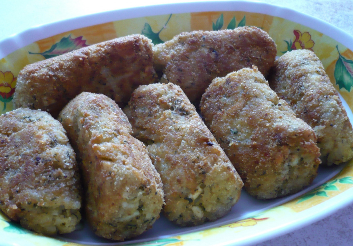 Kotlety z ryżu foto