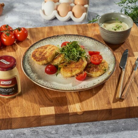 Kotlety ziemniaczane z sosem musztardowym, DS XXII, odc. 21 foto