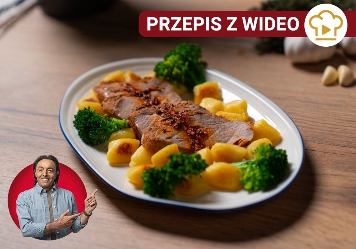 Polędwica wieprzowa z rękawa foto