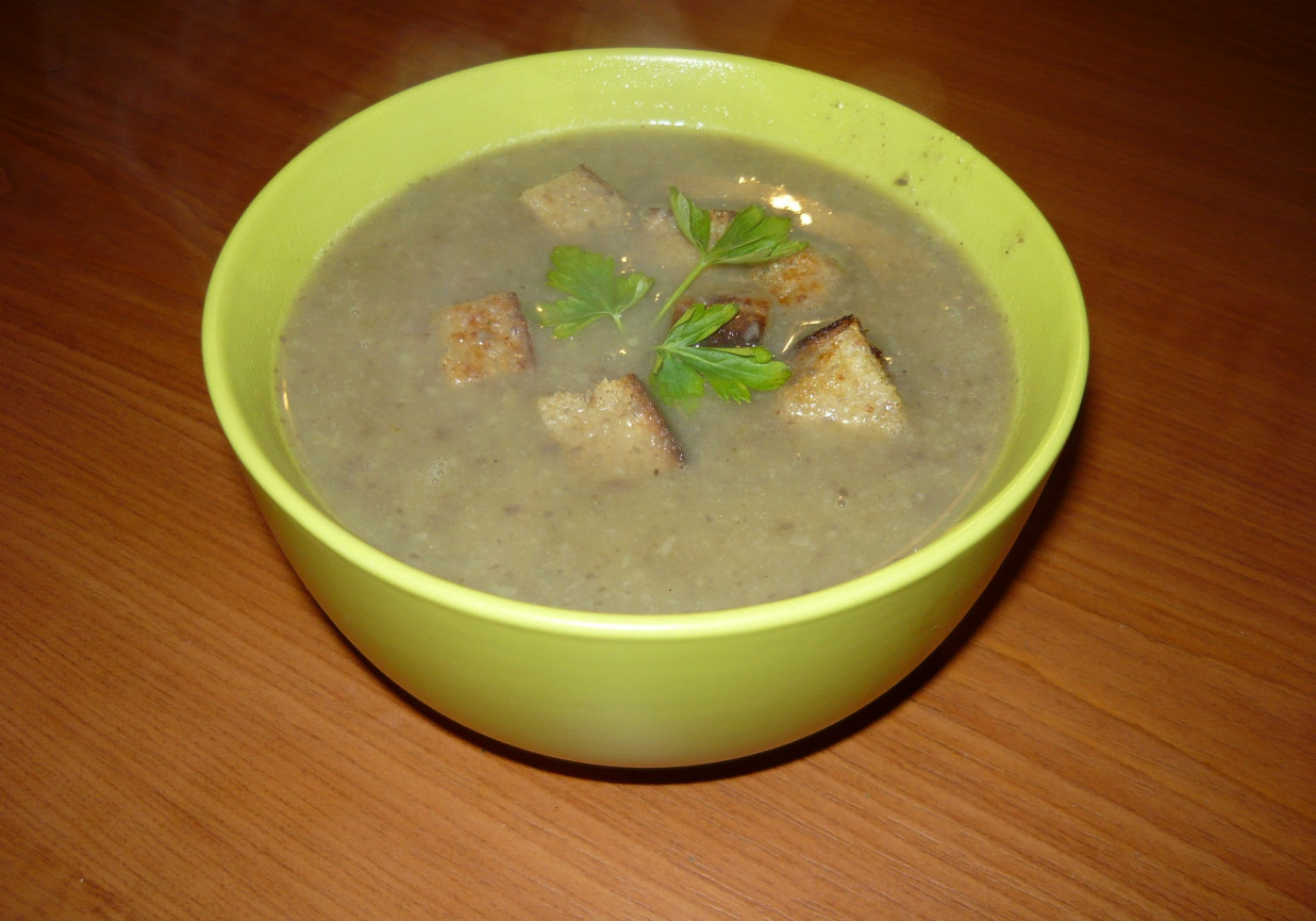 Krem pieczarkowy - zupa foto