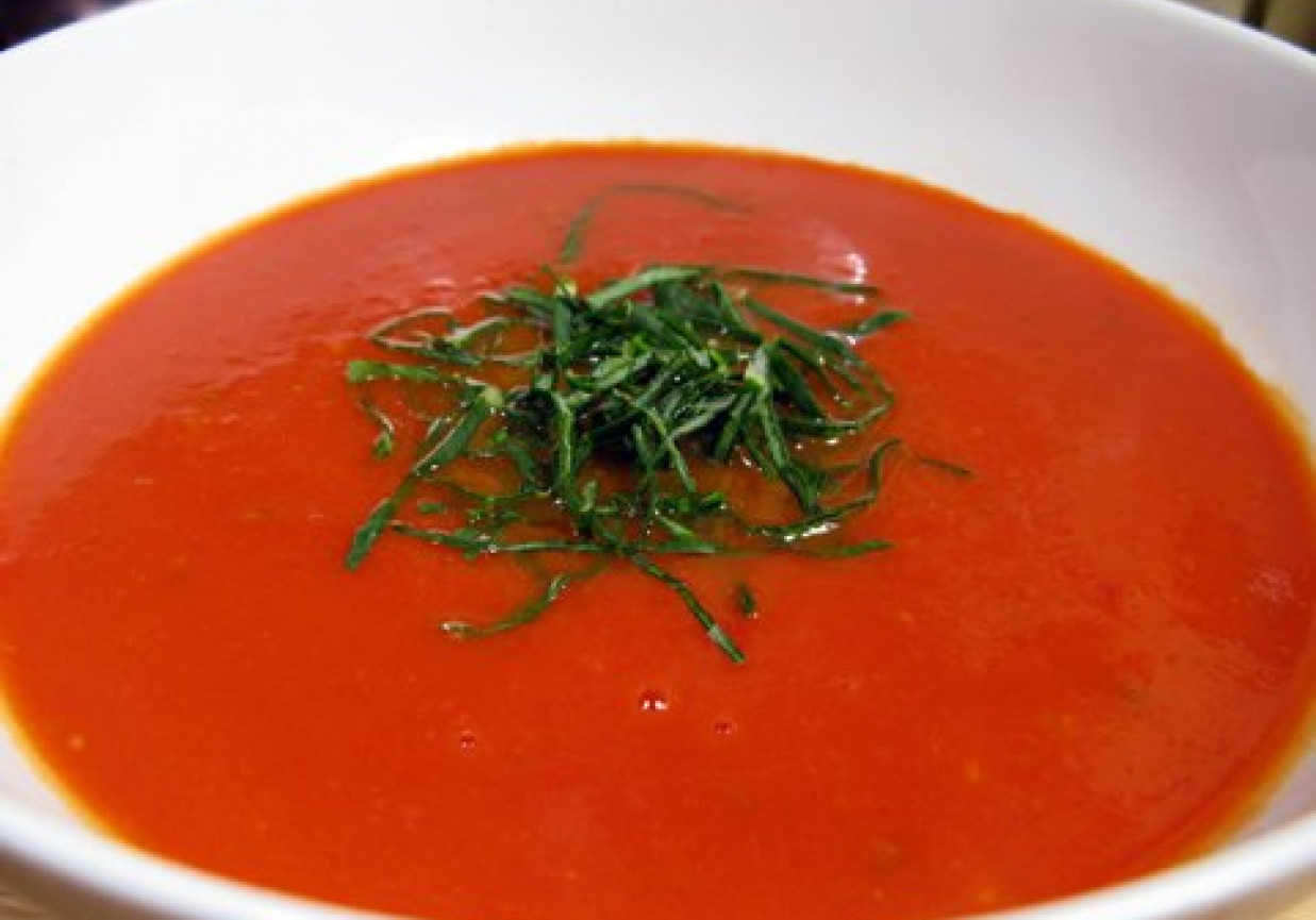 Krem pomidorowy aksamitny foto
