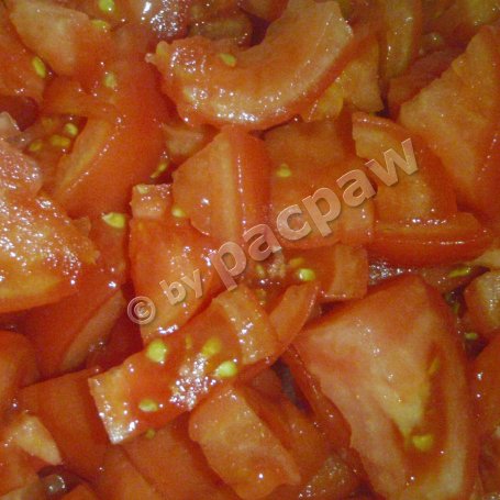 Krok 4 - Krem pomidorowy na indyczym rosole foto