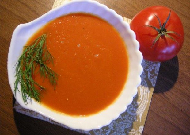 Fotografia przedstawiająca Krem pomidorowy