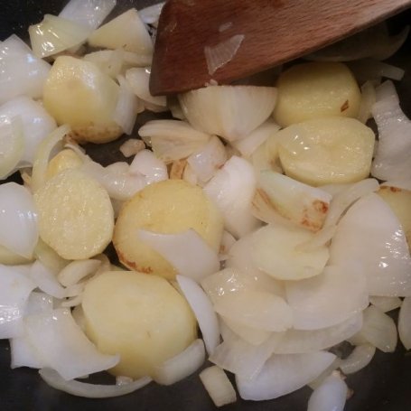Krok 2 - Krem z borowików z makaronem foto