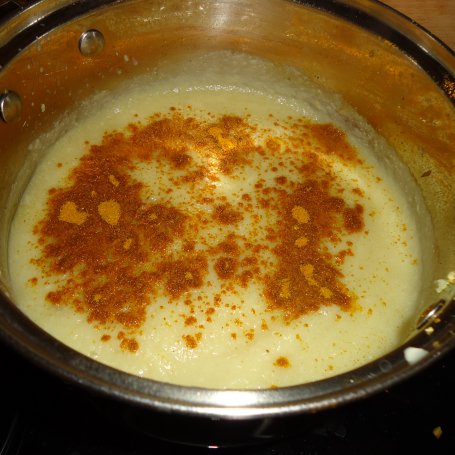 Krok 2 - Krem z kalafiora z dodatkiem curry foto