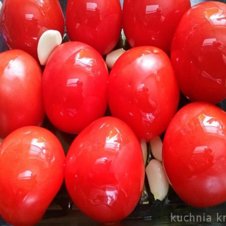 Krok 1 - Krem z pieczonych pomidorów foto