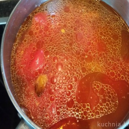 Krok 4 - Krem z pieczonych pomidorów foto
