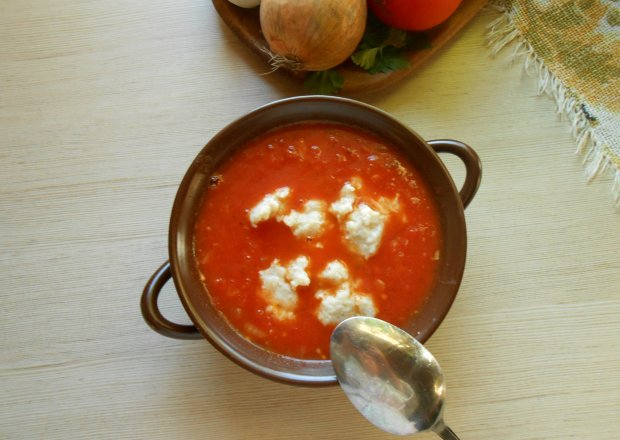 Fotografia przedstawiająca Kremowa pomidorowa.