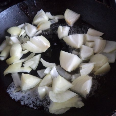 Krok 2 - Kremowa zupa z boczniakami i młodymi ziemniakami :) foto