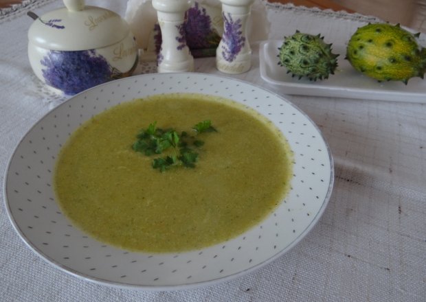 Fotografia przedstawiająca Kremowa zupa z brokułów