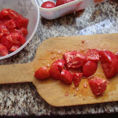 Krok 3 - Krojone pomidory foto