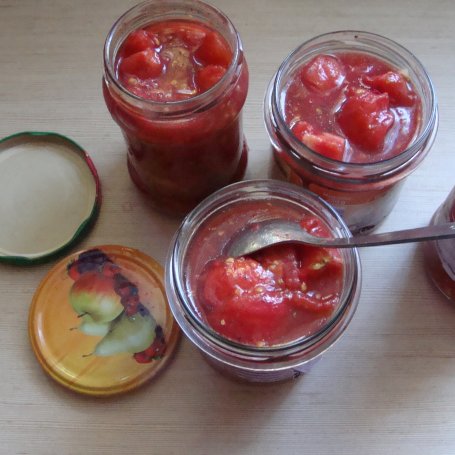 Krok 5 - Krojone pomidory foto