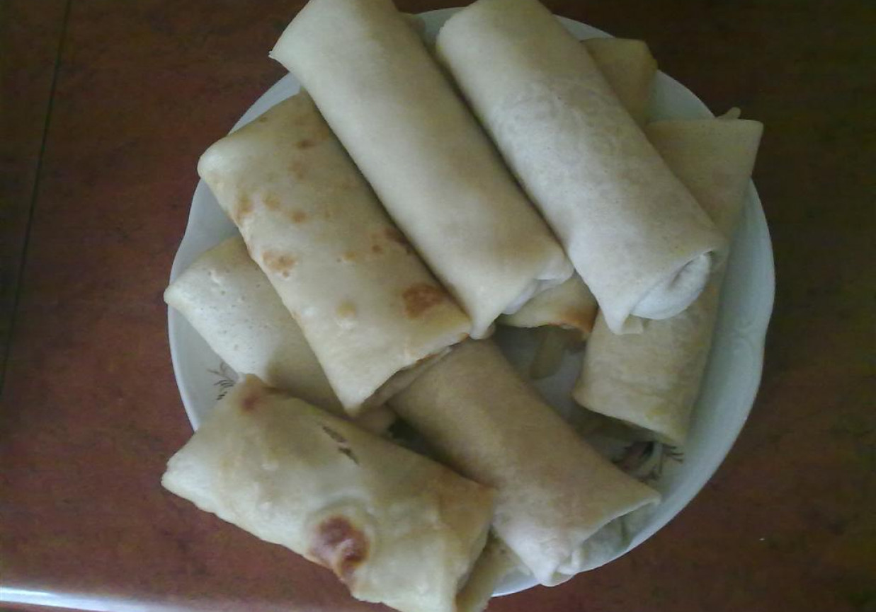 Krokiety z kapustą i grzybami foto