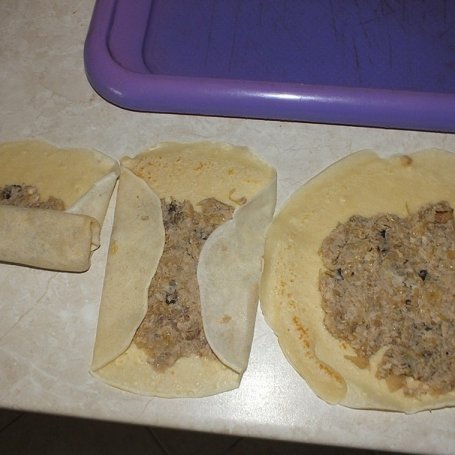 Krok 5 - Krokiety z kapustą, mięsem i grzybami foto