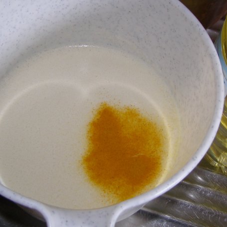Krok 1 - krokiety z kurkumą i z kapustą z pieczarkami  w nucie garam masala... foto