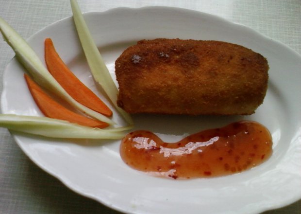 Fotografia przedstawiająca Krokiety z makaronem ryżowym