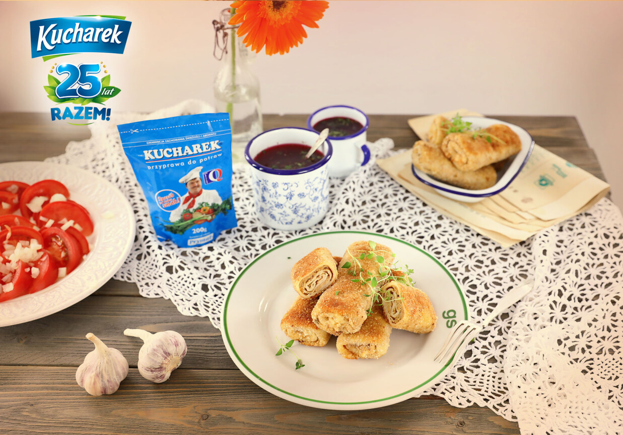 Krokiety z mięsem foto