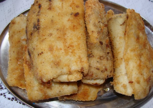 Fotografia przedstawiająca Krokiety z szynką i serem