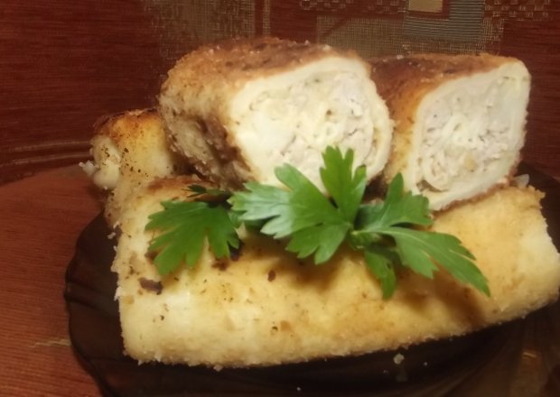 Fotografia przedstawiająca Krokiety z ziemniakami i mięsem mielonym