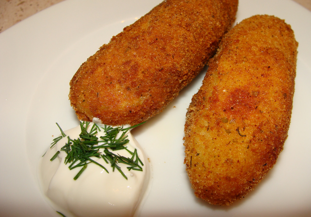 Krokiety ziemniaczane foto
