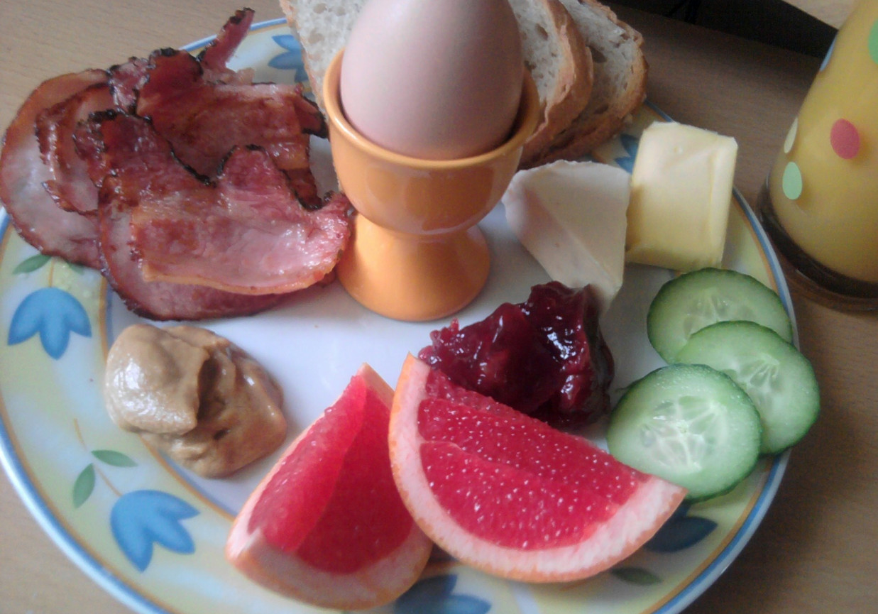 Królewskie śniadanie męża foto