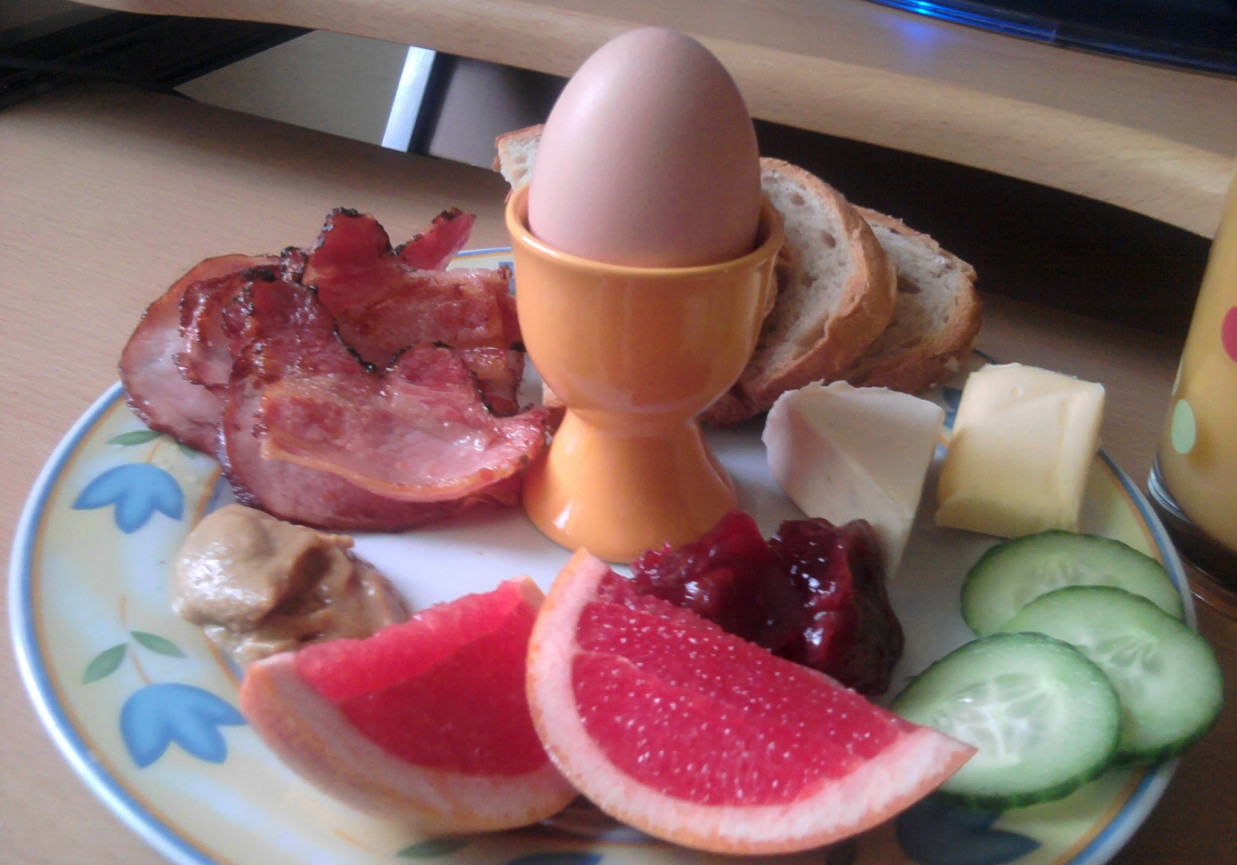 Królewskie śniadanie męża foto