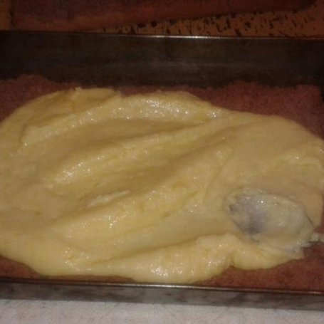 Krok 3 - Krówka na biszkopcie foto