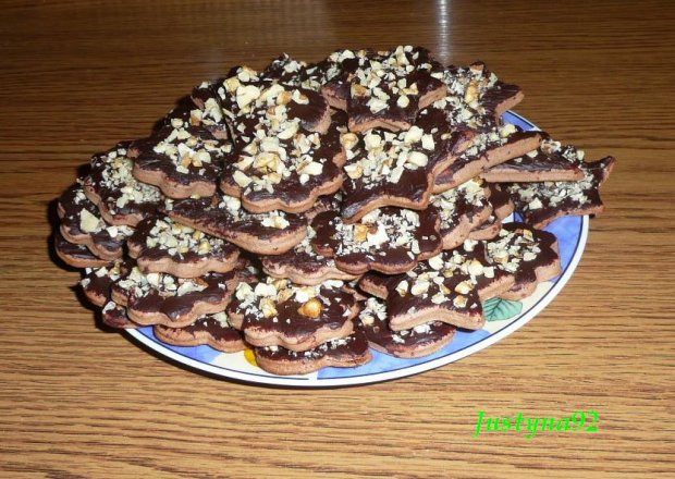 Fotografia przedstawiająca Kruche ciasteczka czekoladowe