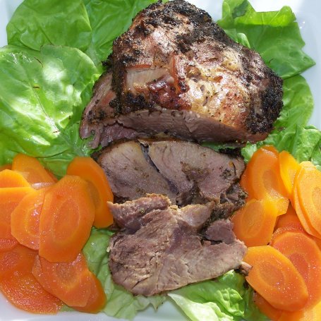 Krok 6 - Kruche i smaczne mięso, czyli pieczona łopatka :) foto