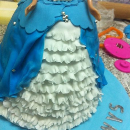 Krok 16 - Księżniczka - tort w stylu angielskim foto