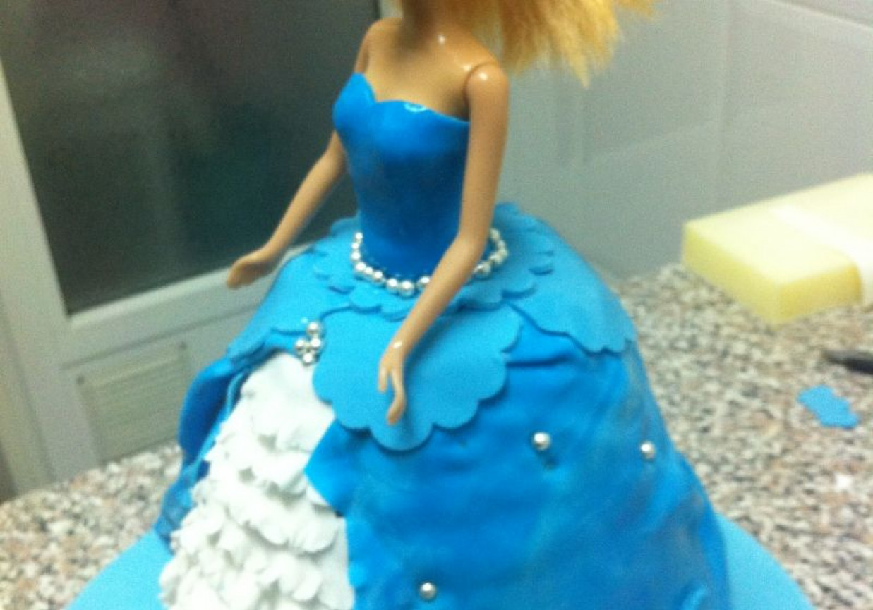 Księżniczka - tort w stylu angielskim foto