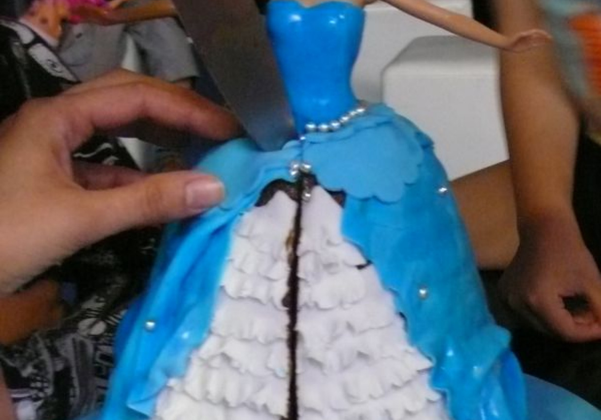 Księżniczka - tort w stylu angielskim foto