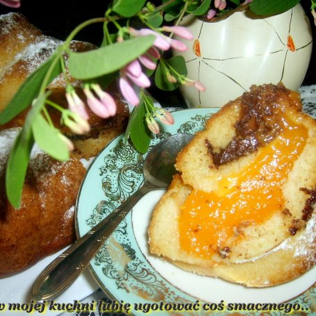 Krok 6 - "kubusiowa" baba muffina z czekoladą... foto