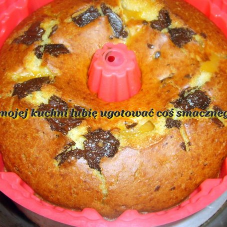Krok 5 - "kubusiowa" baba muffina z czekoladą... foto