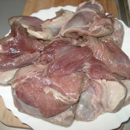 Krok 1 - Kuleczki mięsne- z mięsa jelenia w otoczce  z pestek dyni foto