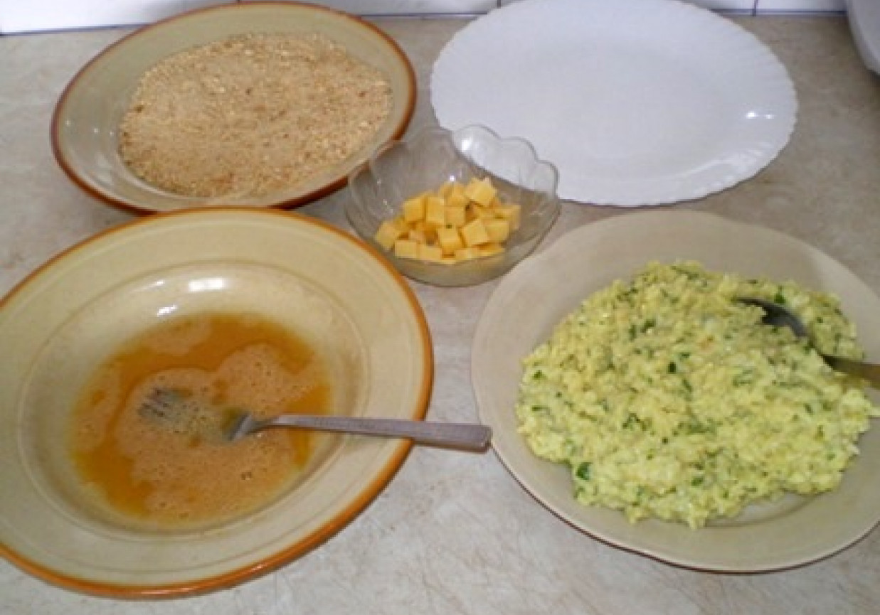 Kuleczki ryżowe z serem foto