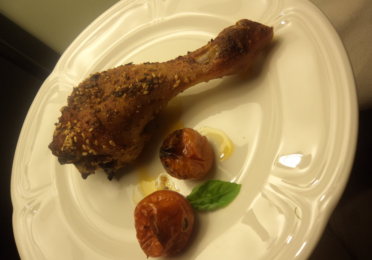 Kurczaczki z sezamową nutą :) foto