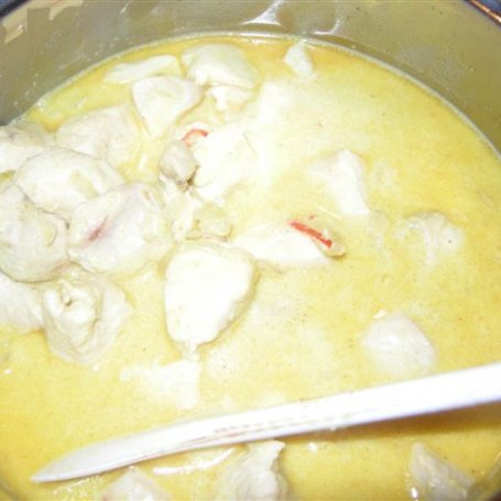 Krok 3 - Kurczak curry w mleczku kokosowym foto