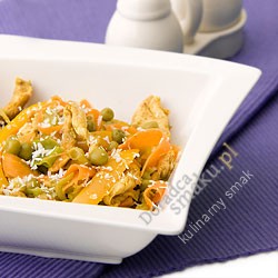 Kurczak curry z warzywami- obiadowo