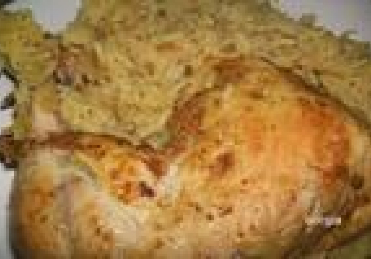 Kurczak curry zapiekany z ryżem