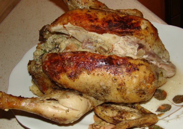 Fotografia przedstawiająca Kurczak faszerowany bakłażanem